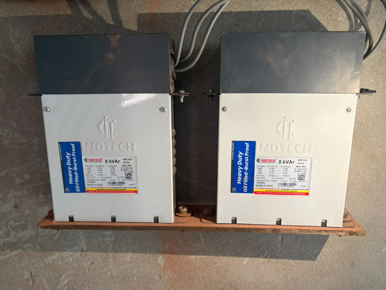 Box Type STD Duty Capacitor